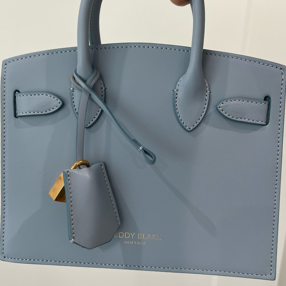 Eddy Blake Mini Tote in Powder Blue